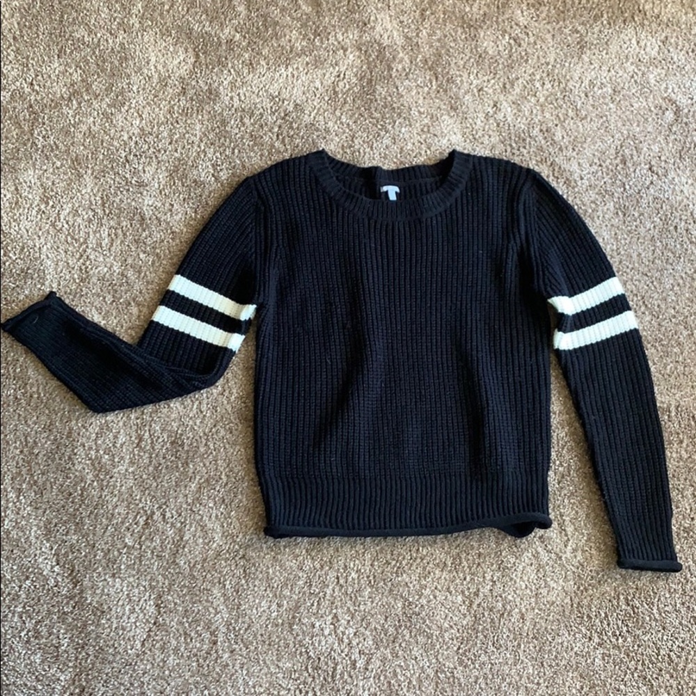 Charlotte Russe Black knit sweater